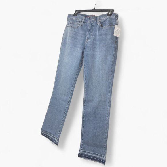 Lucky Brand Womens Mid Rise Sweet Release Hem Straight Jeans Sz 30 New - Picture 3 of 10